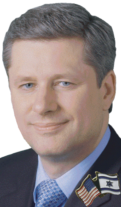 Stephen Harper�zionist stooge
